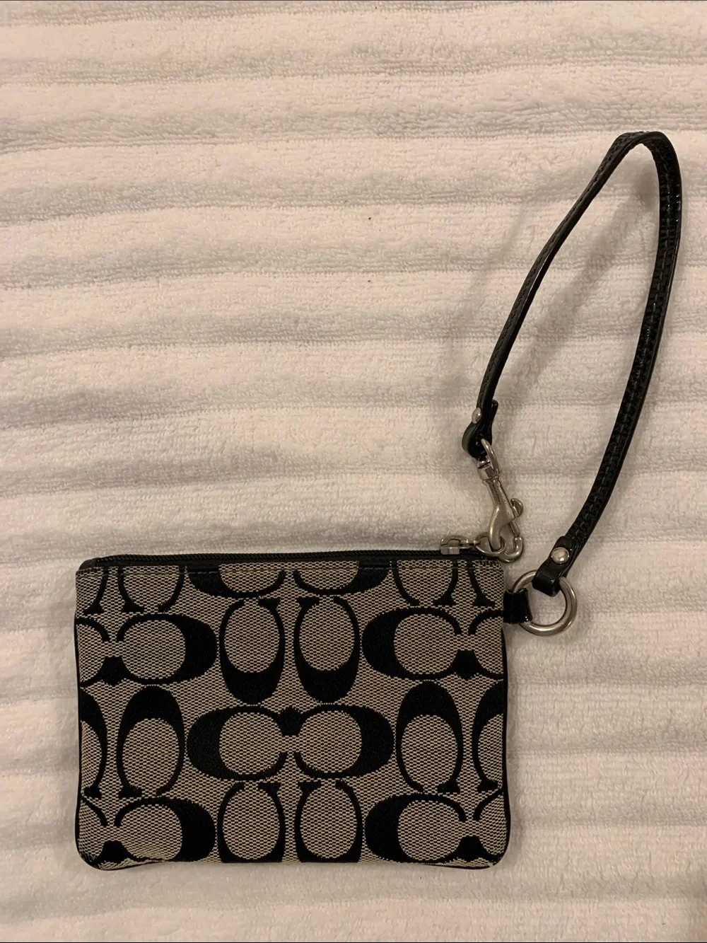Coach signature jacquard